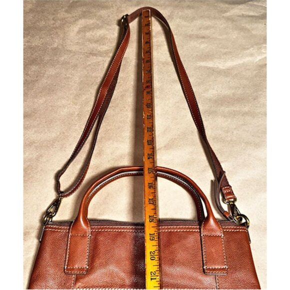 Fossil Saddle Brown Handbag - Picture 8 of 10